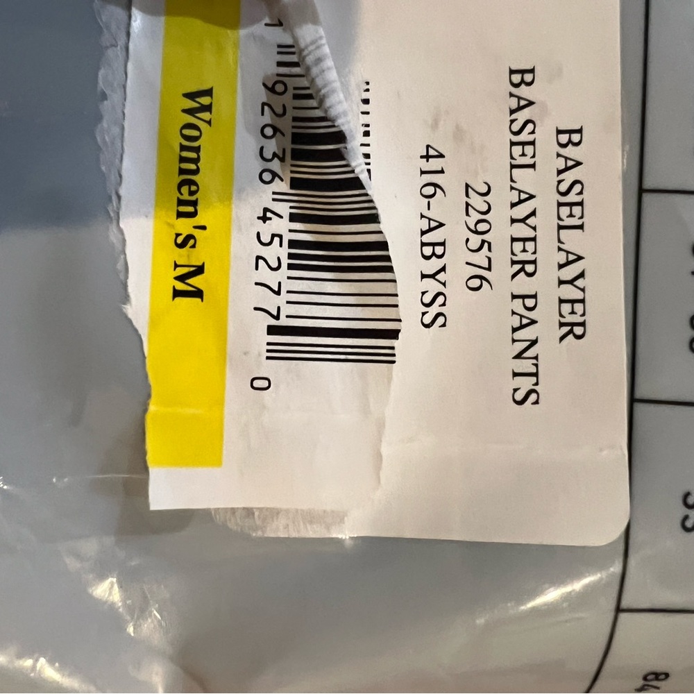 Nip Spyder Women's Baselayer Pants Size M - image 2